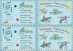 Anfängerschwimmen - Klassensatz Führerscheine de Bernd Wehren