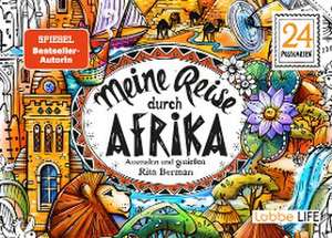 Meine Reise durch Afrika - 24 Postkarten de Rita Berman