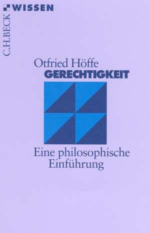 Gerechtigkeit de Otfried Höffe