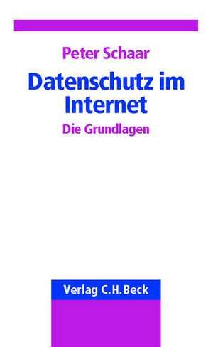 Datenschutz im Internet de Peter Schaar