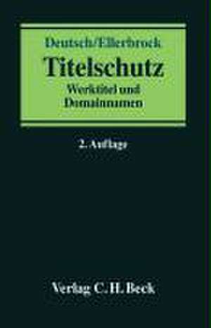 Titelschutz de Volker Deutsch