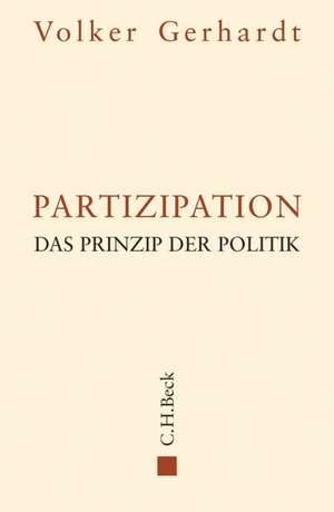 Partizipation de Volker Gerhardt