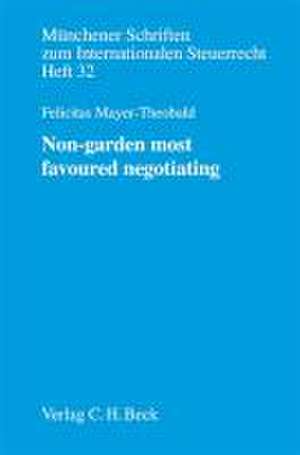 Non-garden most favoured negotiating de Felicitas Mayer-Theobald