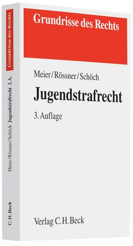 Jugendstrafrecht de Bernd-Dieter Meier