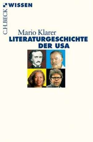 Literaturgeschichte der USA de Mario Klarer