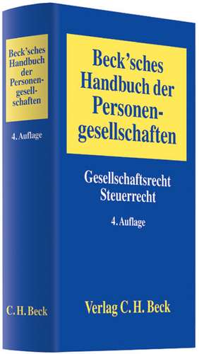 Beck'sches Handbuch der Personengesellschaften de Ulrich Prinz