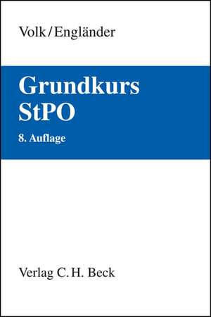 Grundkurs StPO de Klaus Volk