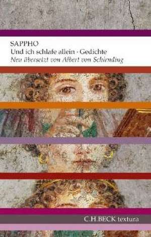 Und ich schlafe allein de Sappho