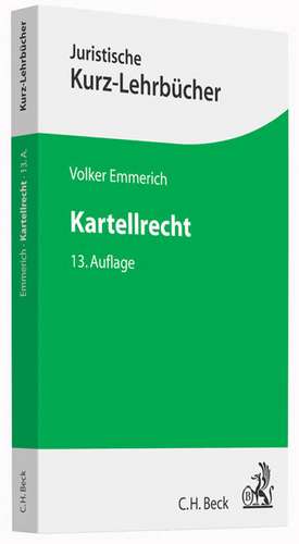 Kartellrecht de Volker Emmerich