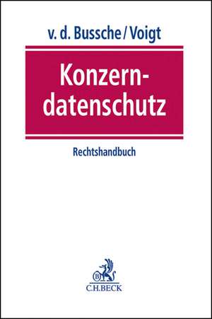 Konzerndatenschutz de Axel Bussche