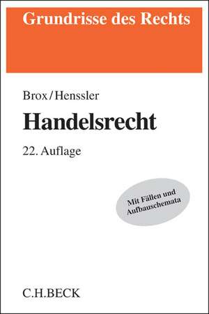 Handelsrecht de Hans Brox