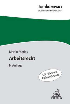 Arbeitsrecht de Martin Maties