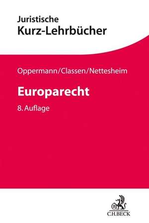 Europarecht de Thomas Oppermann