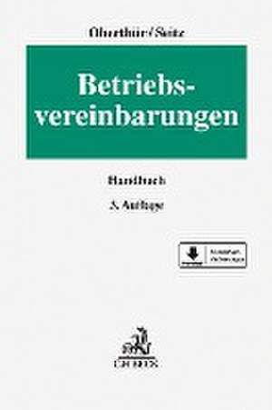 Betriebsvereinbarungen de Nathalie Oberthür