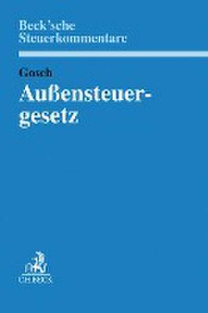 Außensteuergesetz de Dietmar Gosch