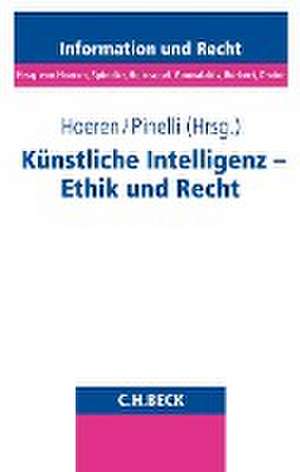 Künstliche Intelligenz - Ethik und Recht de Thomas Hoeren