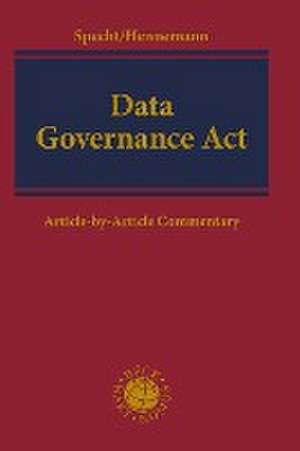 Data Governance Act de Louisa Specht-Riemenschneider