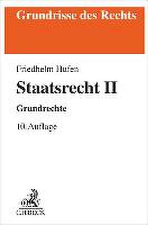 Staatsrecht II de Friedhelm Hufen