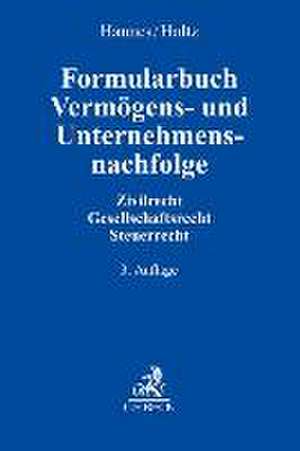 Formularbuch Vermögens- und Unternehmensnachfolge de Frank Hannes