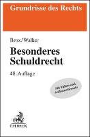 Besonderes Schuldrecht de Hans Brox