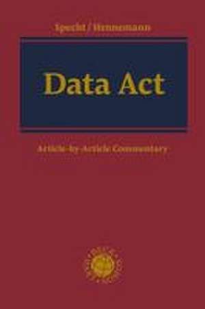Data Act de Louisa Specht