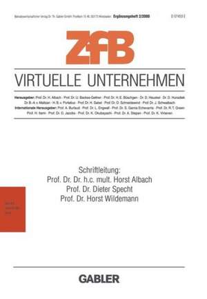 Virtuelle Unternehmen de Horst Albach