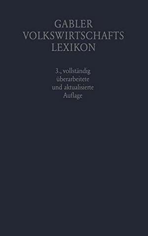 Gabler Volkswirtschafts Lexikon de Kenneth A. Loparo