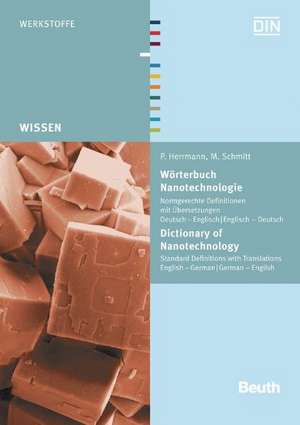 Wörterbuch Nanotechnologie de Petra Herrmann