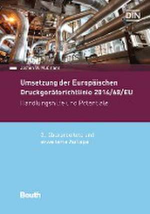 Umsetzung der Druckgeräterichtlinie 2014/68/EU de Jochen Mußmann