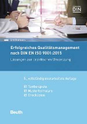 Erfolgreiches Qualitätsmanagement nach DIN EN ISO 9001:2015 de Grit Reimann