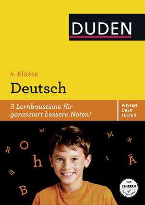 Wissen - Üben - Testen: Deutsch 4. Klasse de Ulrike Holzwarth-Raether