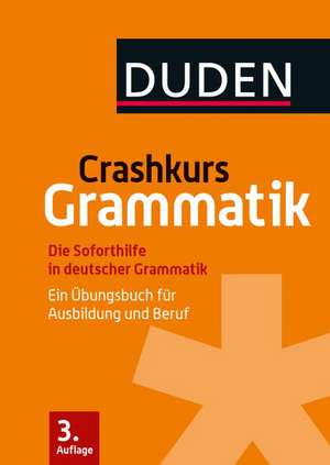 Crashkurs Grammatik de Anja Steinhauer