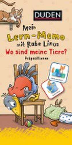 Mein Lern-Memo mit Rabe Linus - Wo sind meine Tiere? de Dorothee Raab