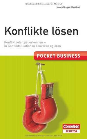 Pocket Business. Konflikte lösen de Heinz-Jürgen Herzlieb