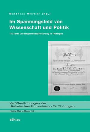 Im Spannungsfeld von Wissenschaft und Politik de Matthias Werner