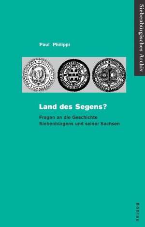 Land des Segens? de Paul Philippi