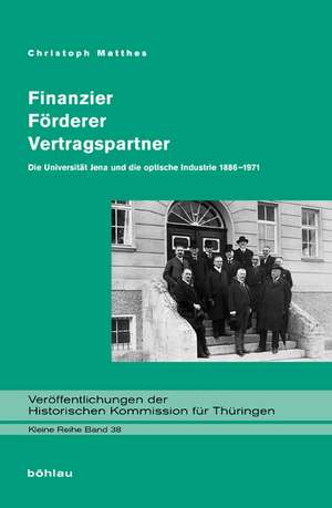 Finanzier - Förderer - Vertragspartner de Christoph Matthes