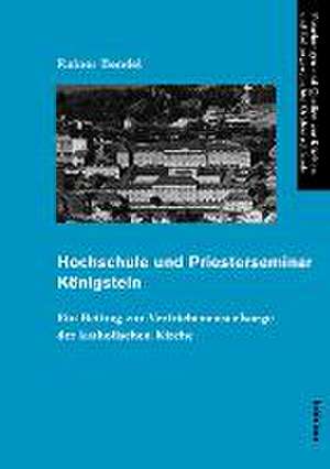 Hochschule und Priesterseminar Königstein de Rainer Bendel