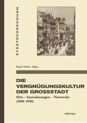 Die Vergnügungskultur der Großstadt de Paul Nolte