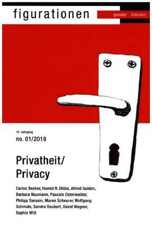 Privatheit/Privacy de Barbara Naumann