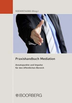 Praxishandbuch Mediation de André Niedostadek