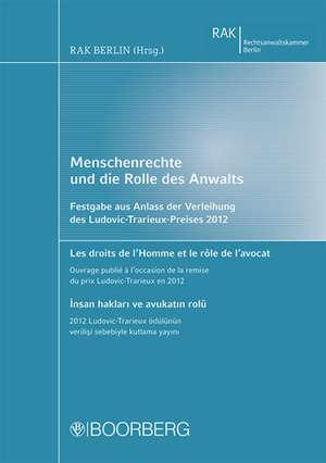 Menschenrechte und die Rolle des Anwalts