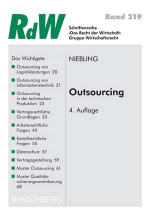 Outsourcing de Jürgen Niebling