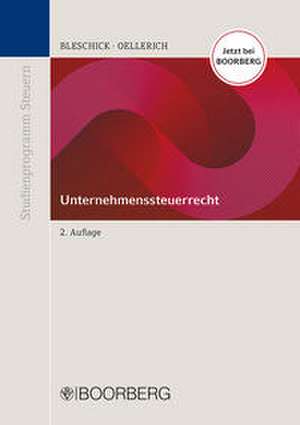 Unternehmenssteuerrecht de Sascha Bleschick