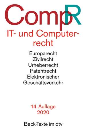 IT- und Computerrecht - CompR de Jochen Schneider