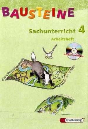 Bausteine Sachunterricht 4. Arbeitsheft mit CD-ROM. Nord. Neubearbeitung de Beate Drechsler