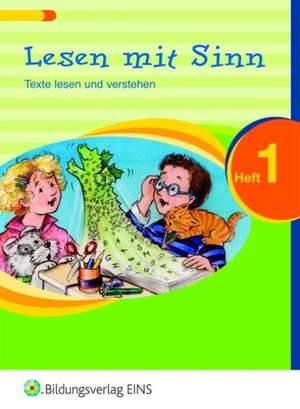 Lesen mit Sinn 1. Arbeitsheft