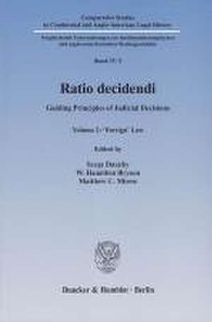 Ratio decidendi de Serge Dauchy