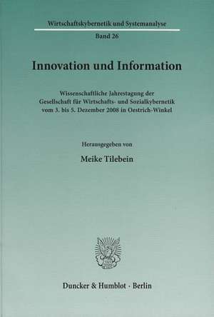 Innovation und Information de Meike Tilebein