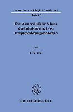 Der strafrechtliche Schutz der Inhaberschaft von Kryptowährungseinheiten. de Leon Böhm